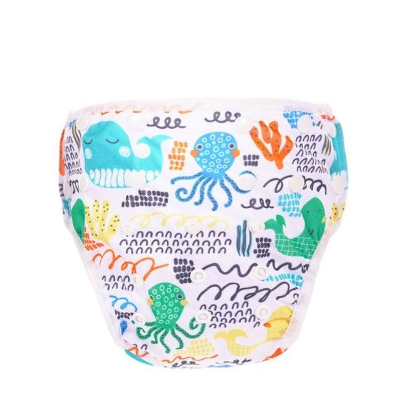 Swim Waterproof Reusable Diaper-Diaper Reusable