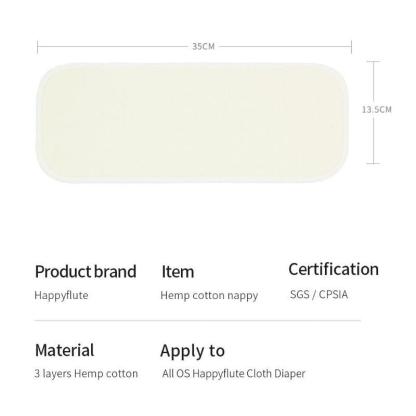 Three Layer Cloth Nappies-Diaper Reusable