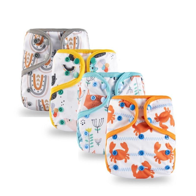 1Pc Waterproof Diaper Cover For 12 to 24 Month Old Babies and Toddlers-Diaper Reusable