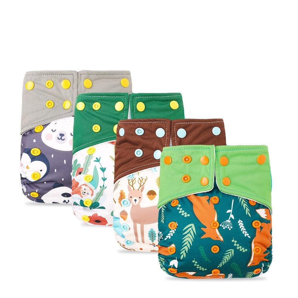 1Pc Reusable Cloth Diaper Insert for 12 to 24 Month Babies and Toddler-Diaper Reusable
