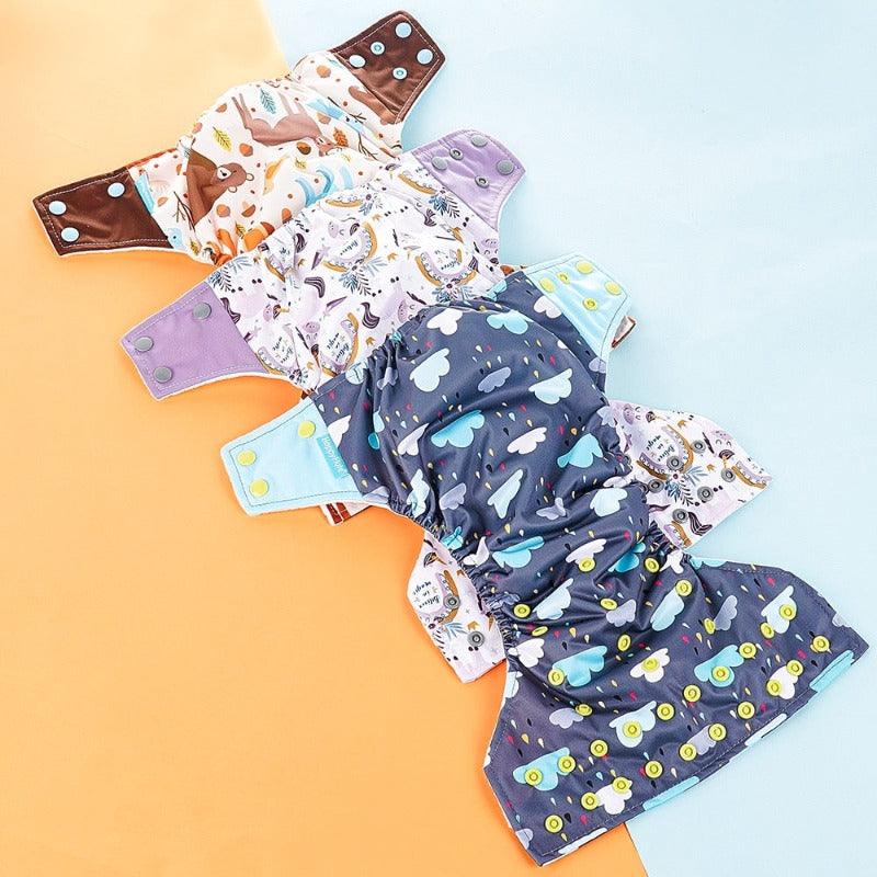 1Pc Reusable Cloth Diaper Insert for 12 to 24 Month Babies and Toddler-Diaper Reusable