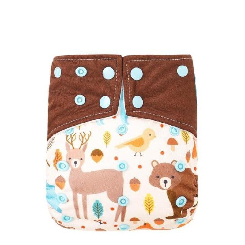 1Pc Reusable Cloth Diaper Insert for 12 to 24 Month Babies and Toddler-Diaper Reusable