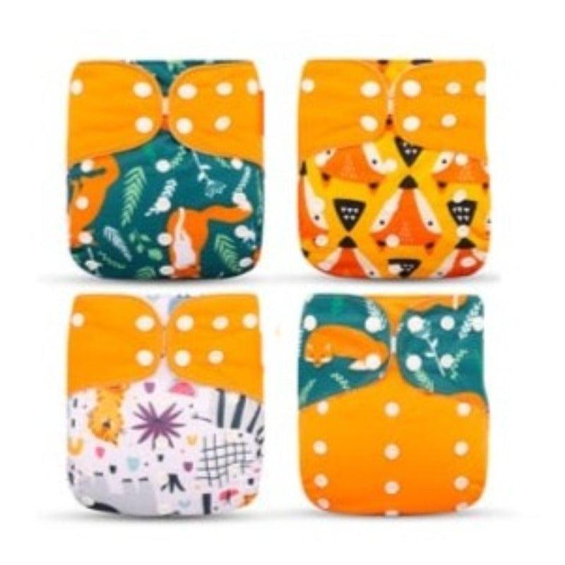 Reusable Cloth Pocket Diapers-Diaper Reusable