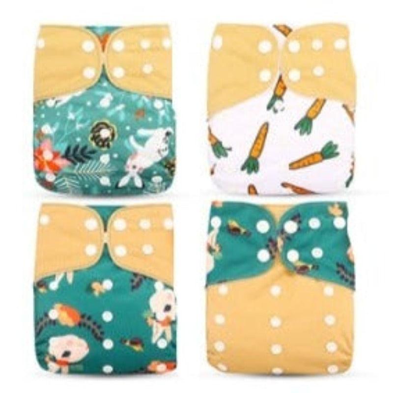 Reusable Cloth Pocket Diapers-Diaper Reusable