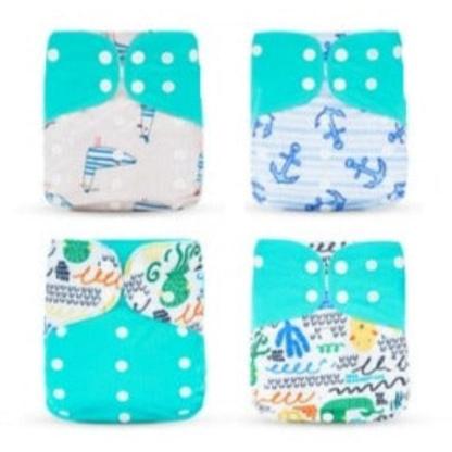 Reusable Cloth Pocket Diapers-Diaper Reusable
