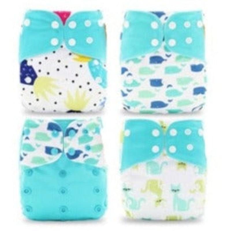 Reusable Cloth Pocket Diapers-Diaper Reusable