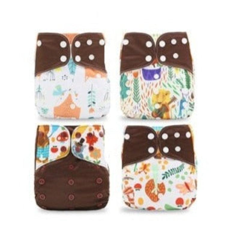 Reusable Cloth Pocket Diapers-Diaper Reusable