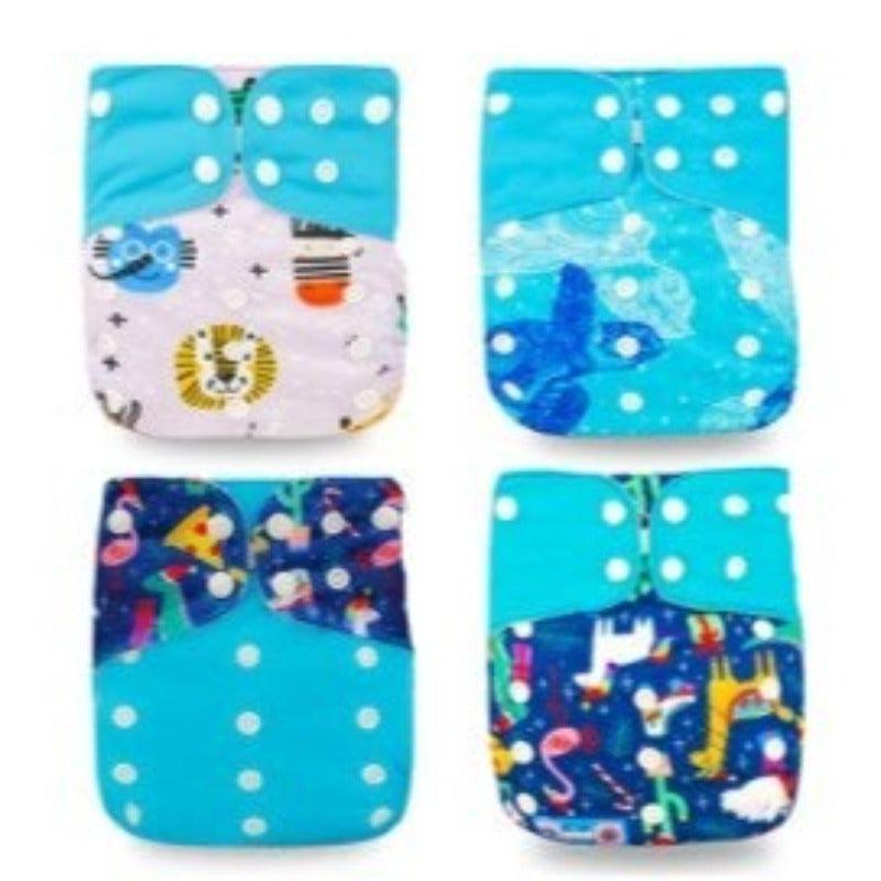 Reusable Cloth Pocket Diapers-Diaper Reusable