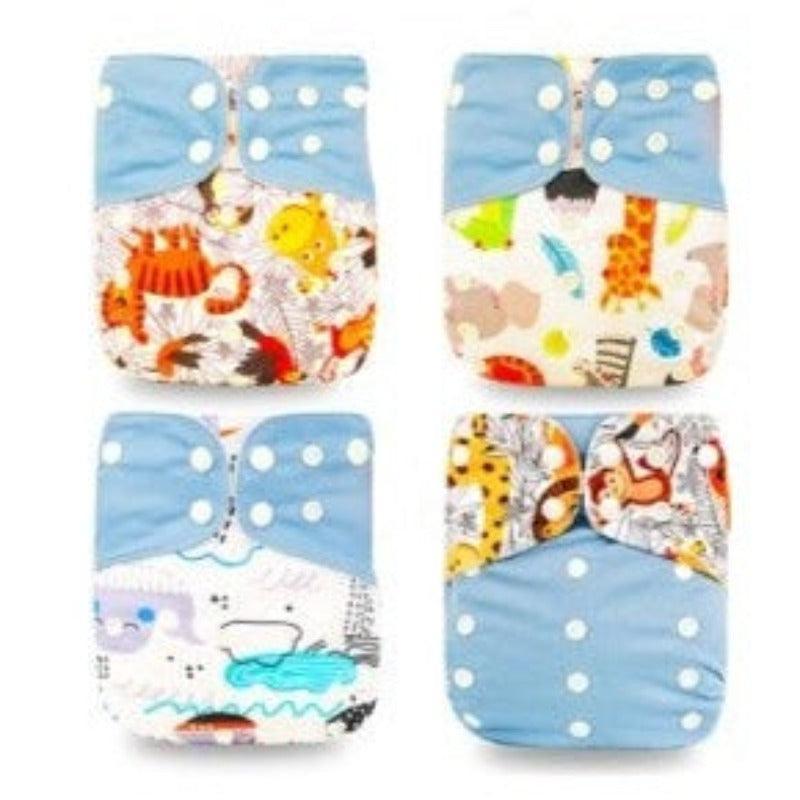Reusable Cloth Pocket Diapers-Diaper Reusable