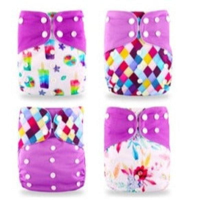 Reusable Cloth Pocket Diapers-Diaper Reusable