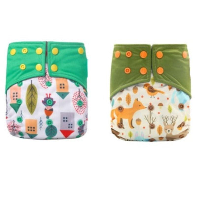 Adjustable Reusable Cloth Diaper-Diaper Reusable