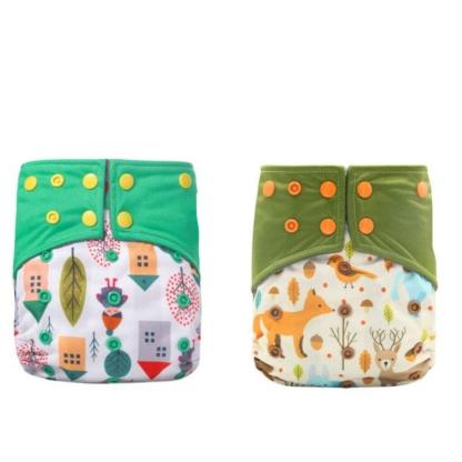 Bamboo Charcoal Cloth Diapers-Diaper Reusable