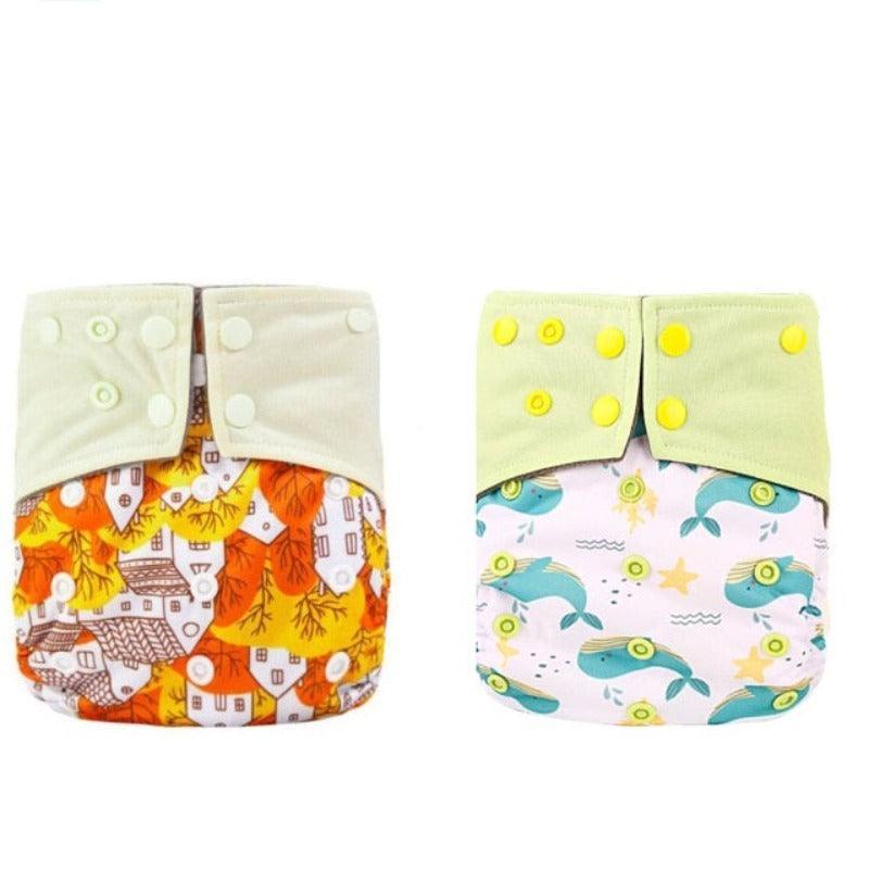 Bamboo Charcoal Cloth Diapers-Diaper Reusable