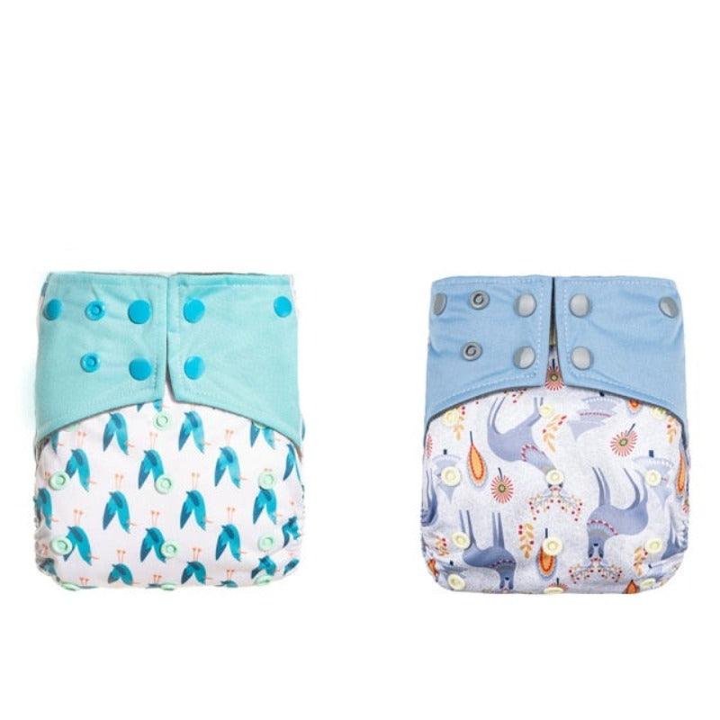 Bamboo Charcoal Cloth Diapers-Diaper Reusable