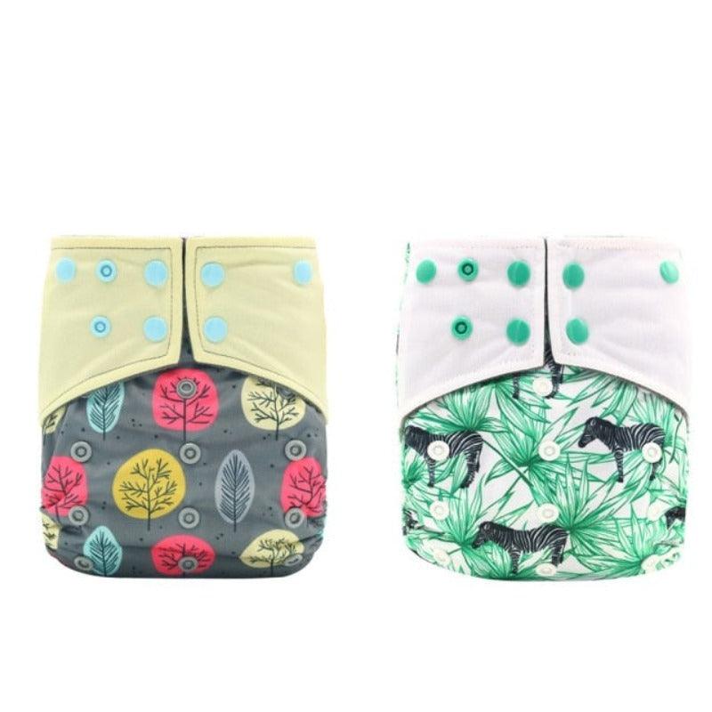 Bamboo Charcoal Cloth Diapers-Diaper Reusable