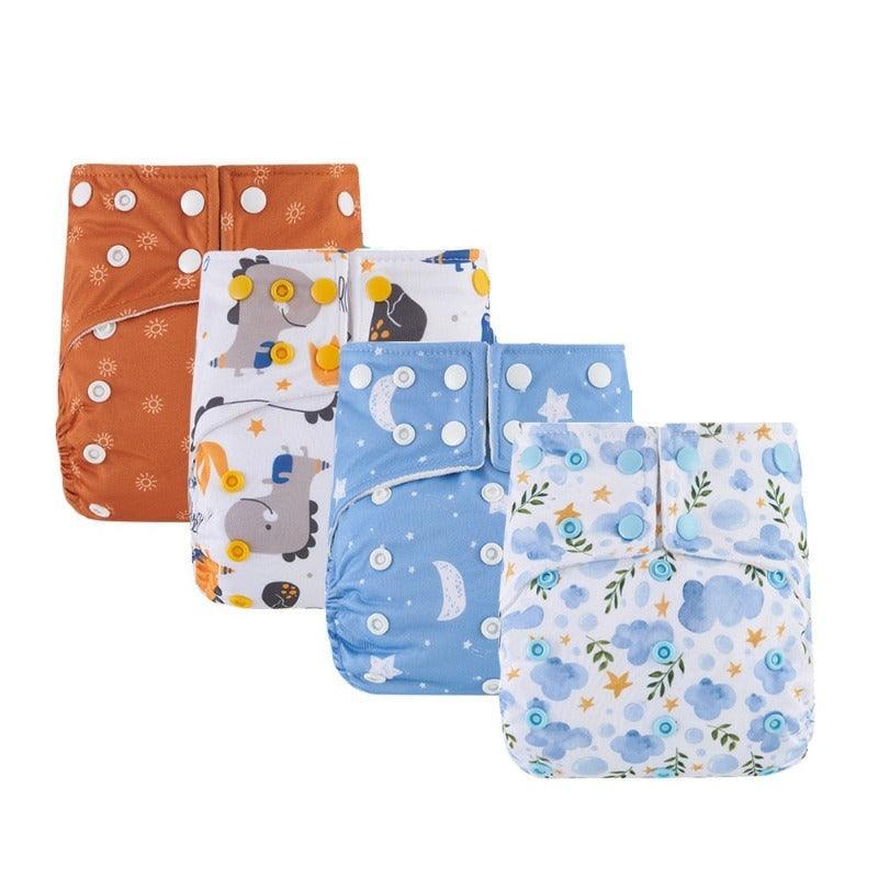 Velvet Cloth Diaper Infant-Diaper Reusable