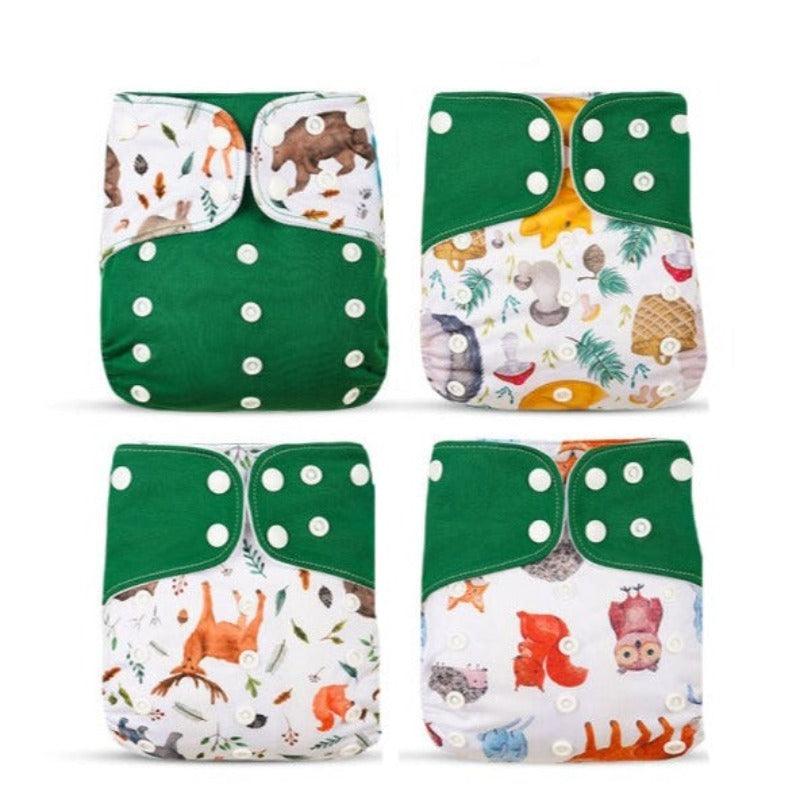 Eco-Friendly Cloth Diapers-Diaper Reusable