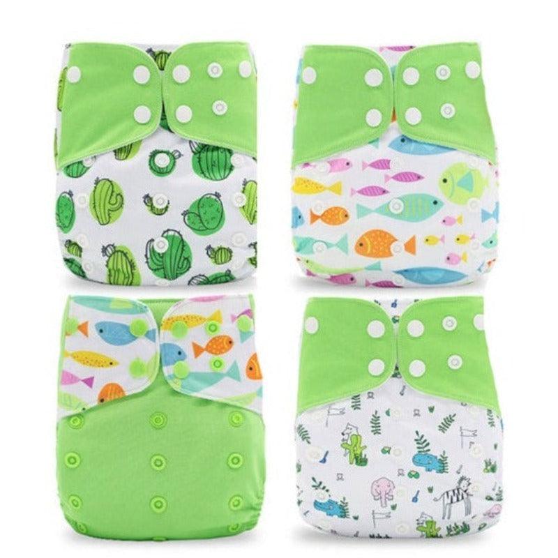 Eco-Friendly Cloth Diapers-Diaper Reusable