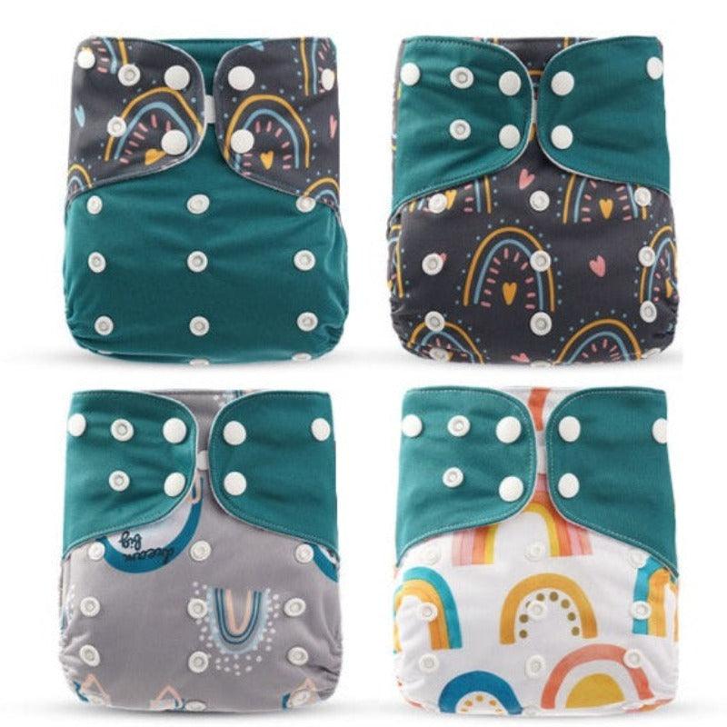 Eco-Friendly Cloth Diapers-Diaper Reusable