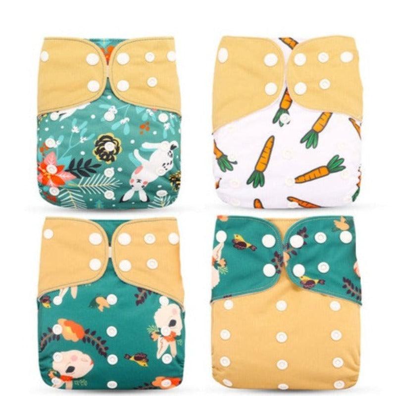 Eco-Friendly Cloth Diapers-Diaper Reusable