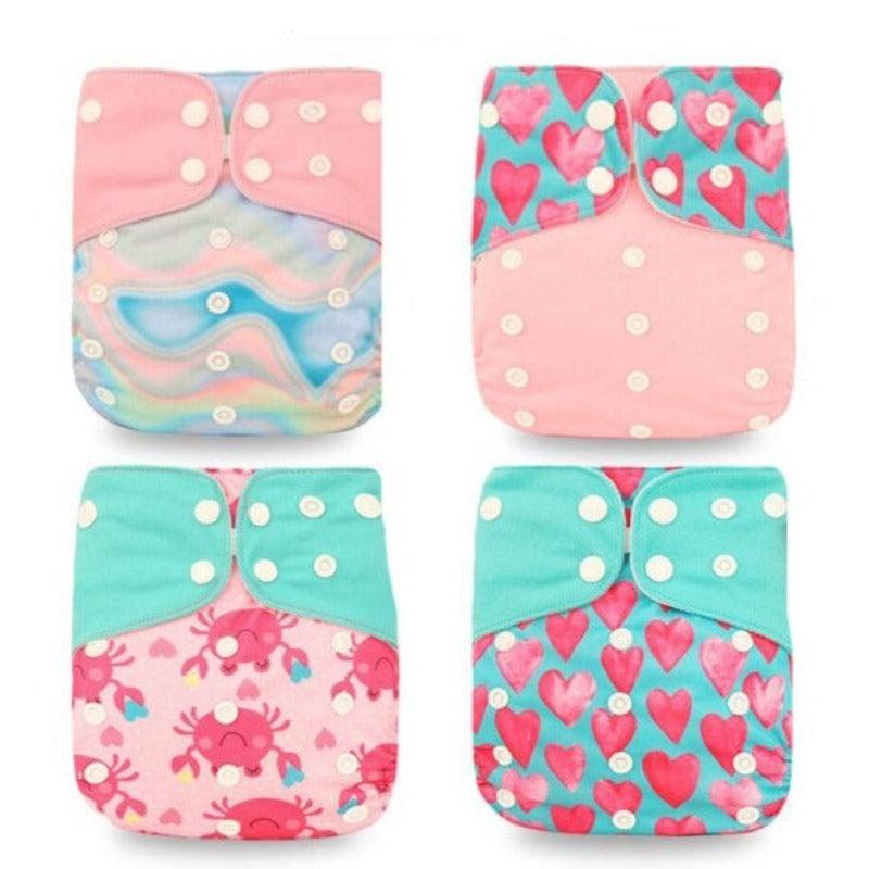 Eco-Friendly Cloth Diapers-Diaper Reusable