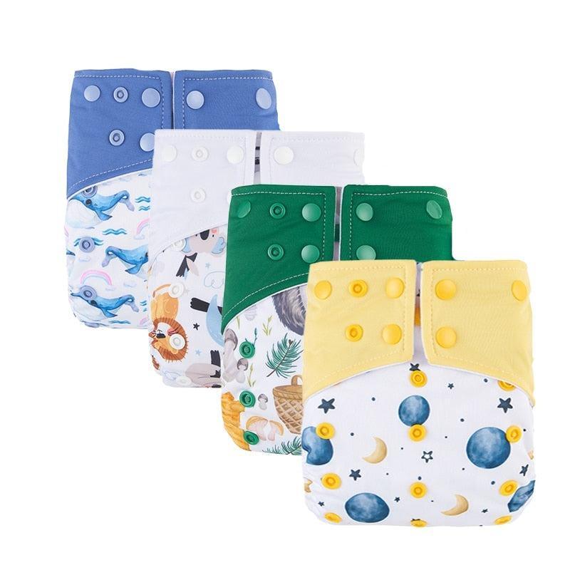 Reusable Bamboo Diaper Infant-Diaper Reusable