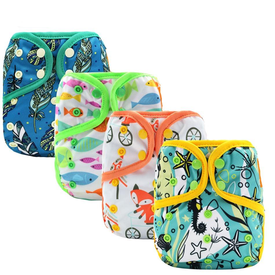 13Pcs Waterproof Diaper Cover Set For 12 to 24 Month Old Babies and Toddlers-Diaper Reusable