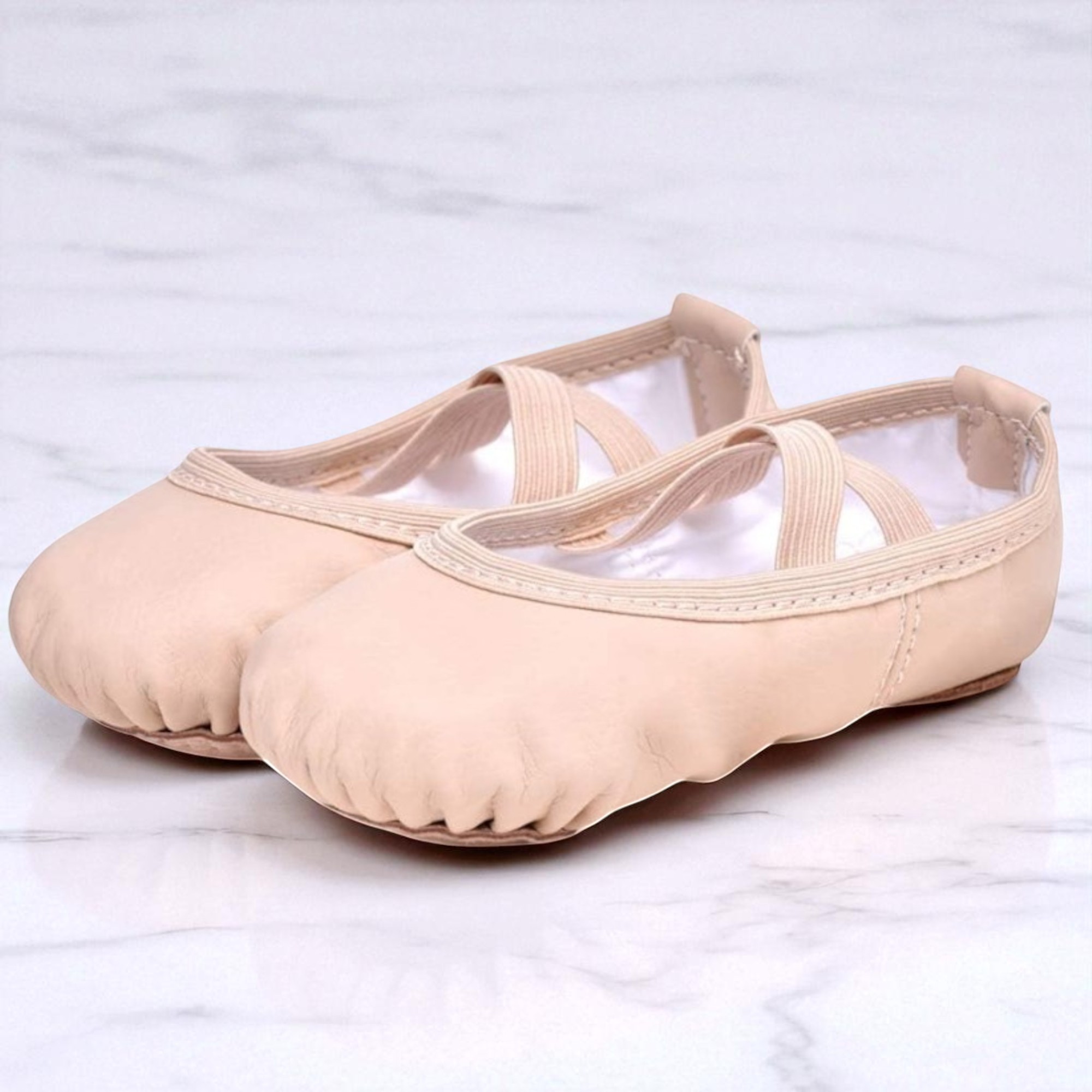 Ballet Soft Leather Dance Shoes For Toddler