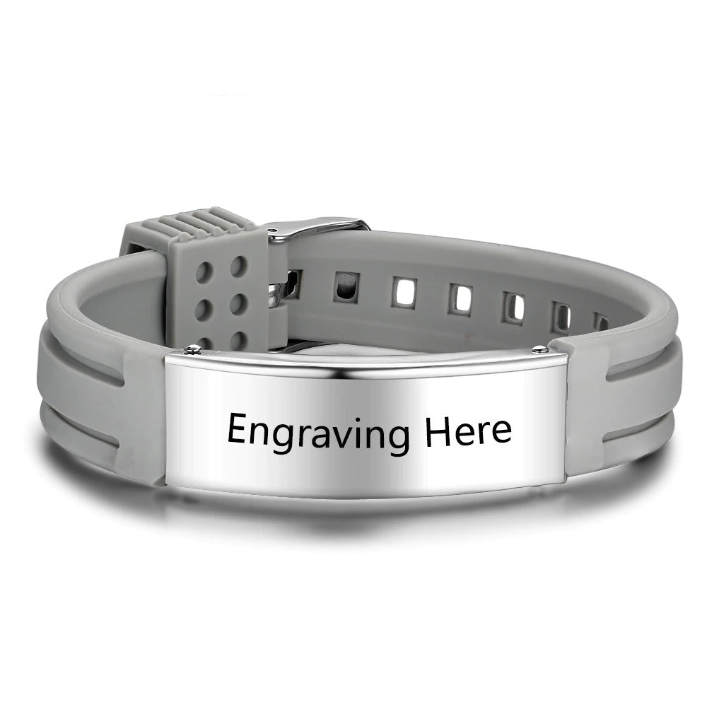 Personalized Name Engrave Women's Bracelet-Florence Scovel