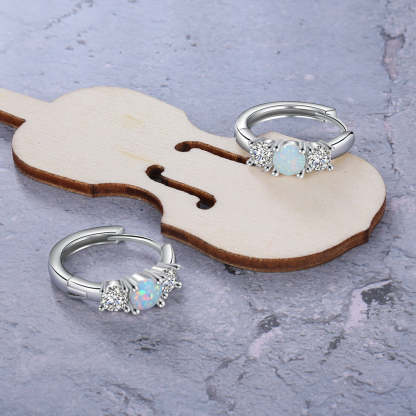 Classic Style Round Hoop Earrings-Florence Scovel