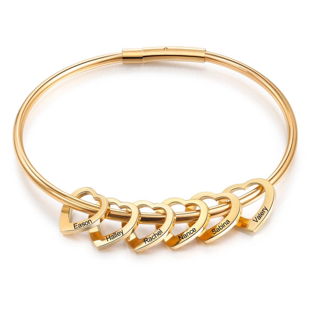 Personalized 6 Names Bracelets For Women-Florence Scovel