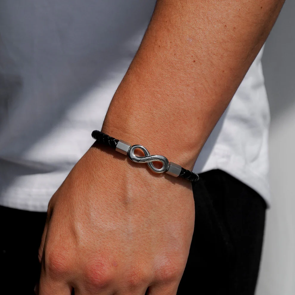 To My Man Infinity Personalized Bracelet