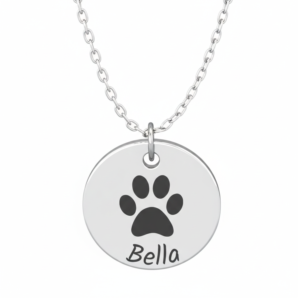 Necklace with pet name