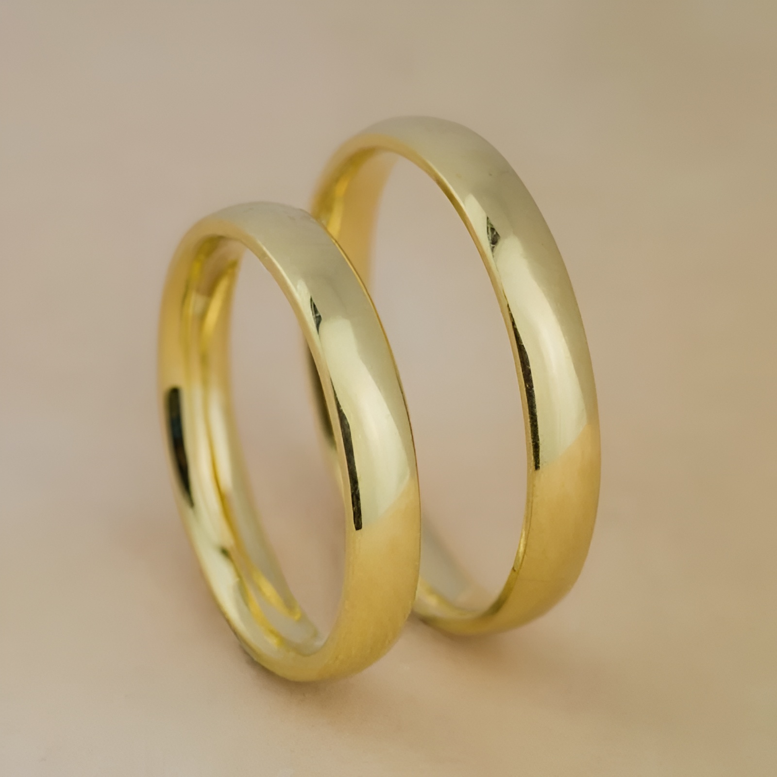 14K Gold Wedding Ring Set