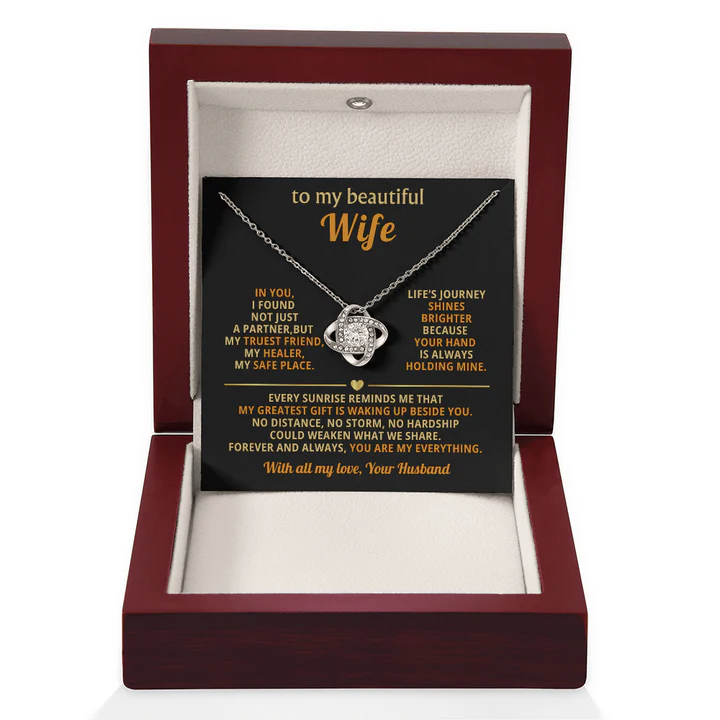 Romantic Necklace Gift for Wife