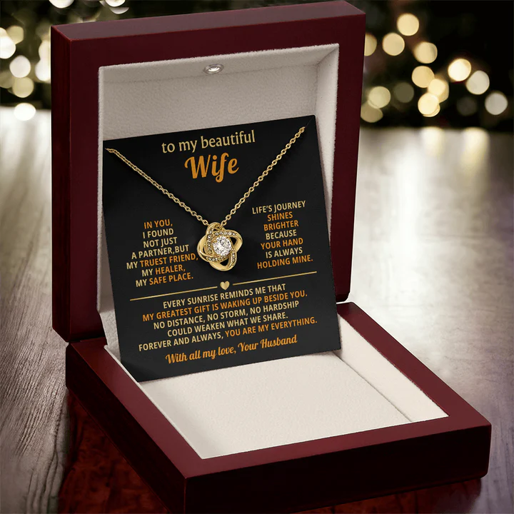 Romantic Necklace Gift for Wife