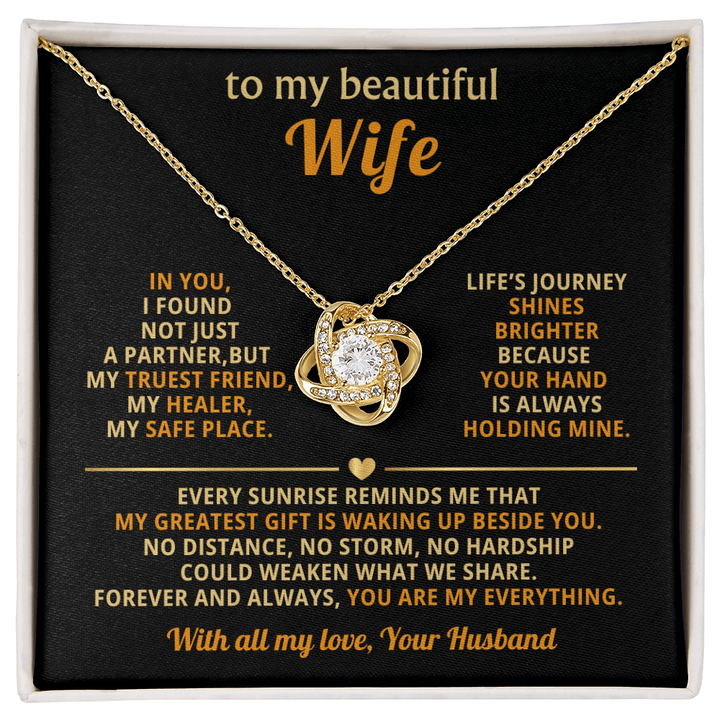 Romantic Necklace Gift for Wife