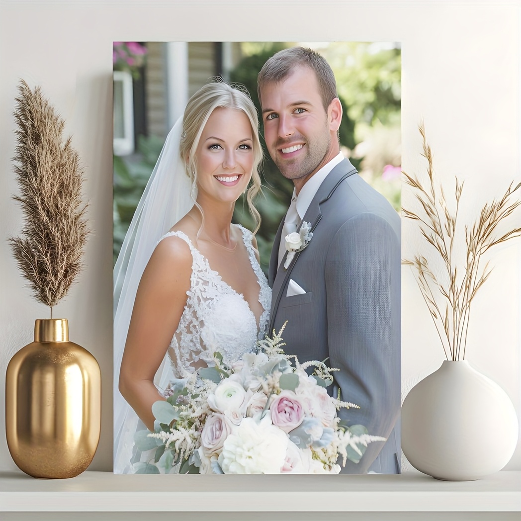 Personalized Couple Photo Canvas Posters