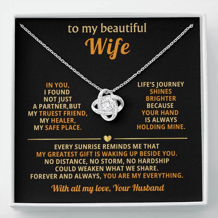 Romantic Necklace Gift for Wife