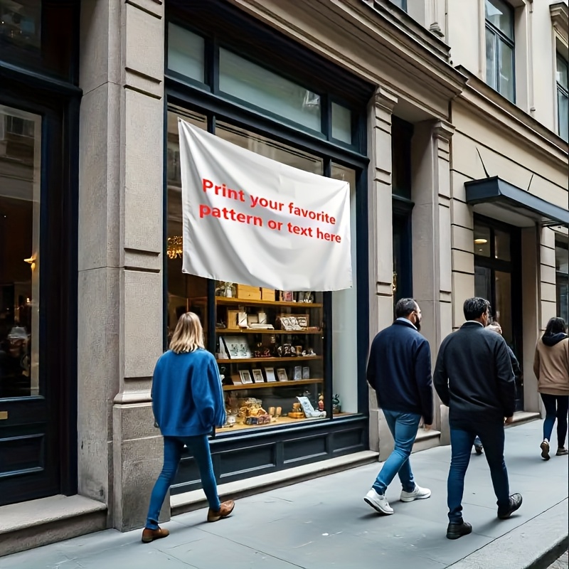 Personalized Customizable Banner Flag