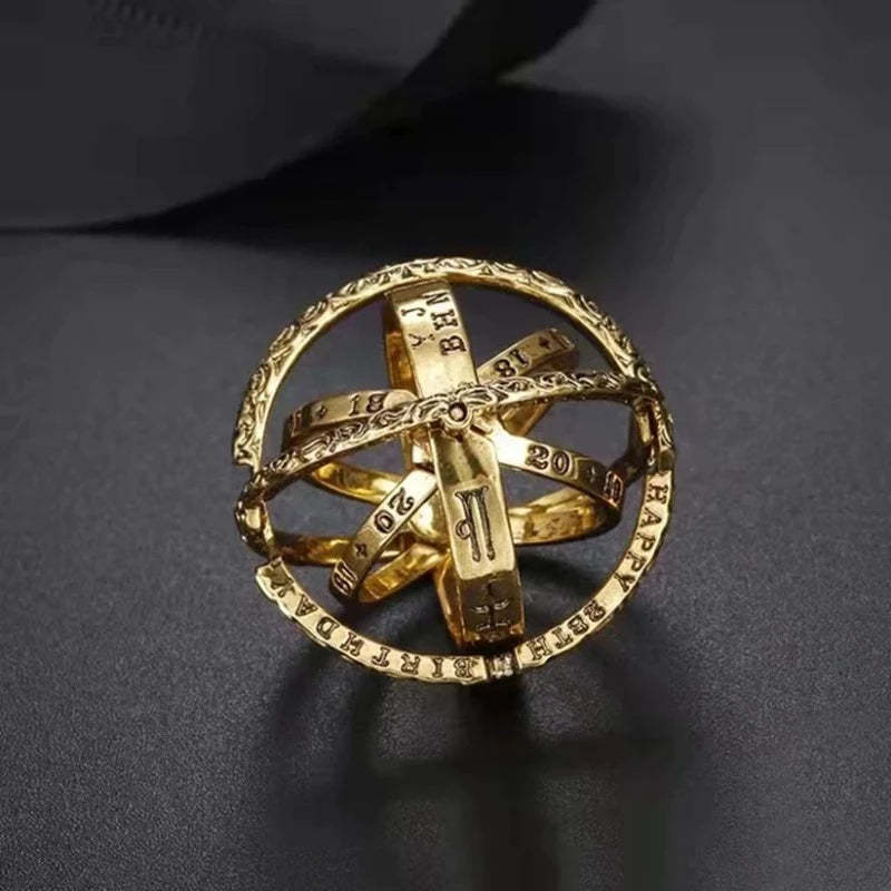 Astronomical Sphere Ring And Chain-Florence Scovel