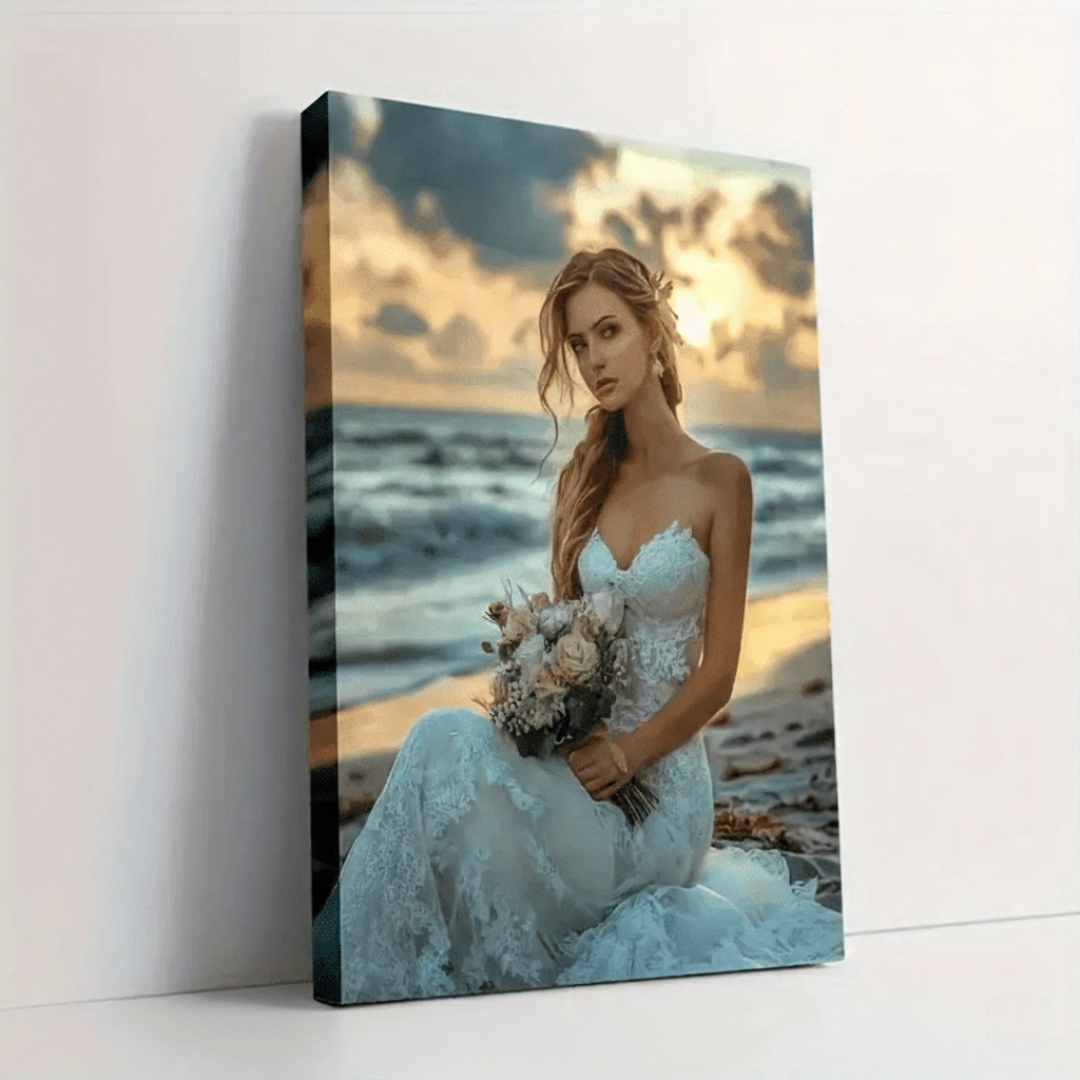 A Custom Wooden Photo Frame