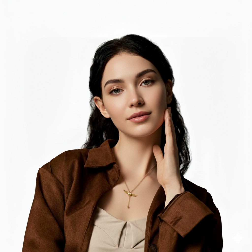 Snitch Sterling Necklace For Women