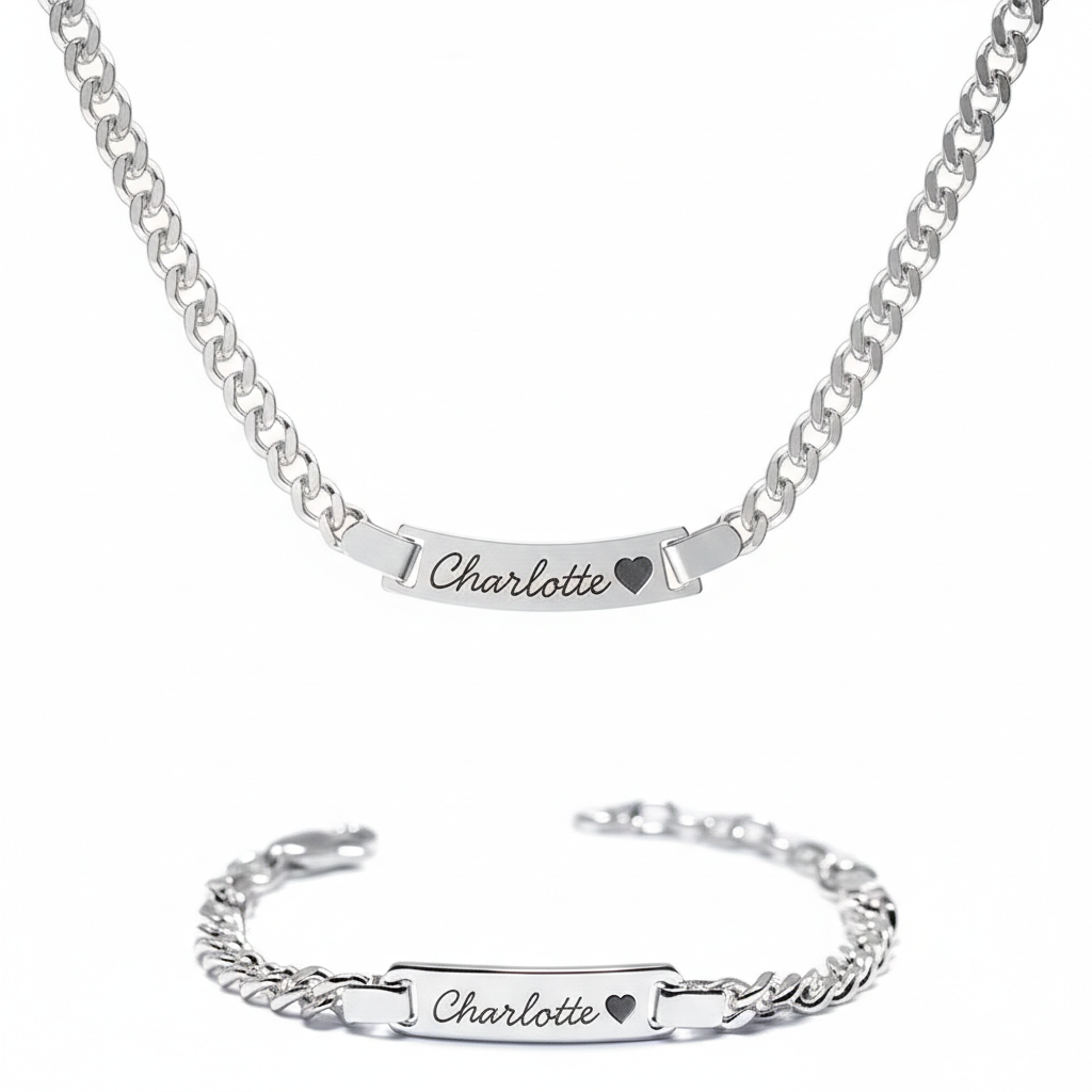 Personalized Baby Name Bracelet With Birthstone Design