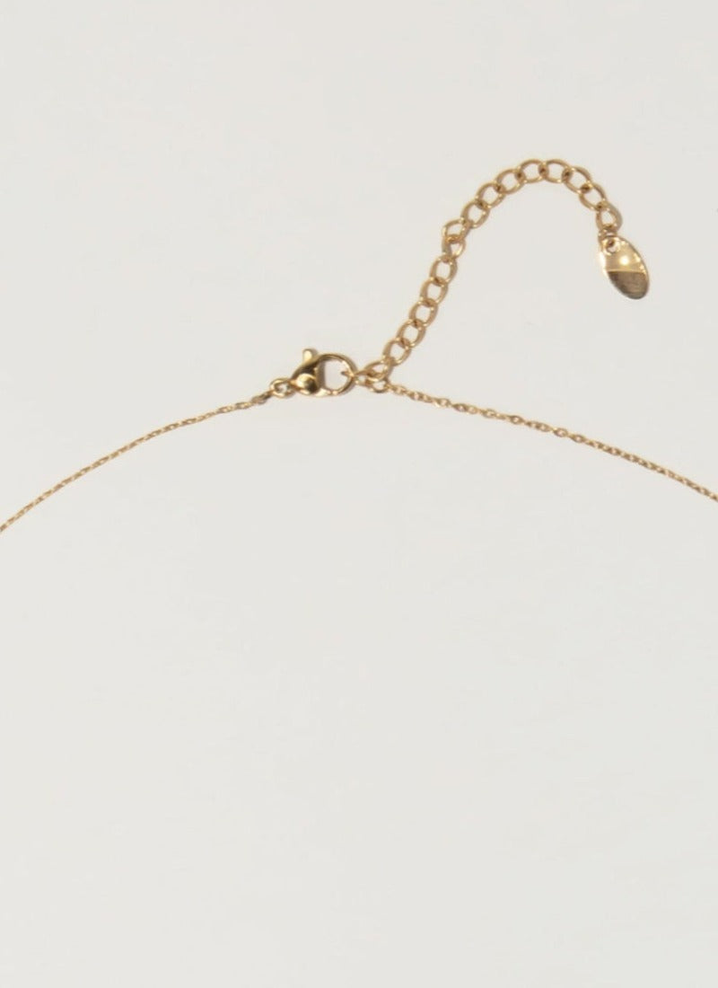 Carnelian Crystal Cordiform Necklace-Florence Scovel