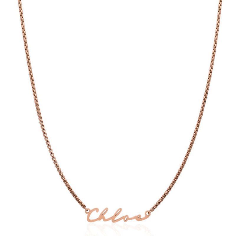 Unique And Stylish Signature Name Necklace-Florence Scovel