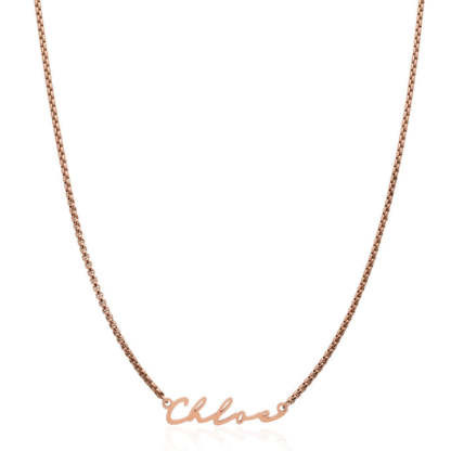 Unique And Stylish Signature Name Necklace-Florence Scovel