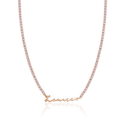 Unique And Stylish Signature Name Necklace-Florence Scovel