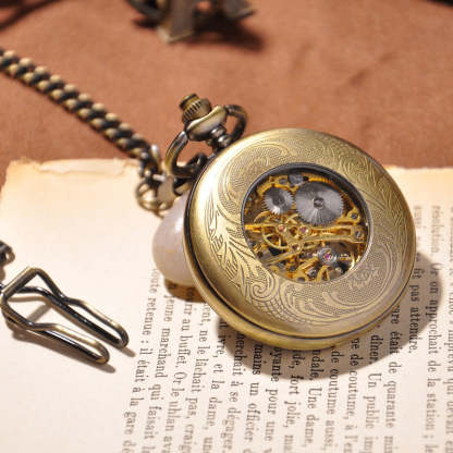 Antique Gold Pocket Watch - Florence Scovel - 2