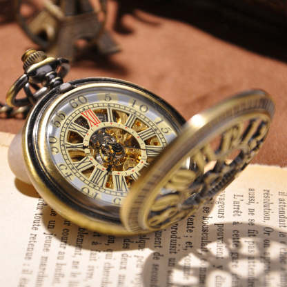 Antique Gold Pocket Watch - Florence Scovel - 4